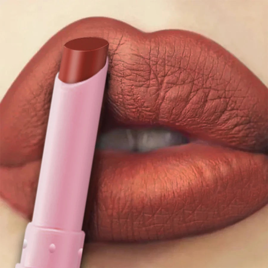 15 Color Cigarette Velvet Matte Waterproof Lipstick Long-lasting Lip Gloss Lip Makeup Red Brown Pink Lip Liner Pen Lip Tint HIP