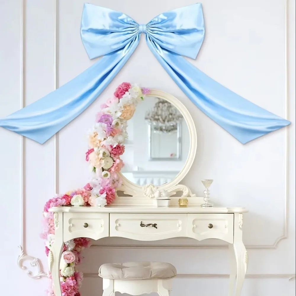 Giant Satin Coquette Bow Wedding Backdrop Decoration Wedding Bow Decoration HIP