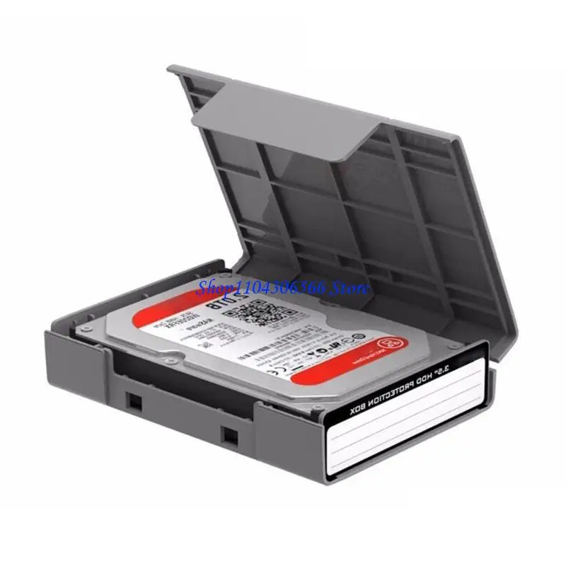 3.5" Hard Drive Storage Case – Shockproof Portable HDD Cover Hard Drive Case HIP