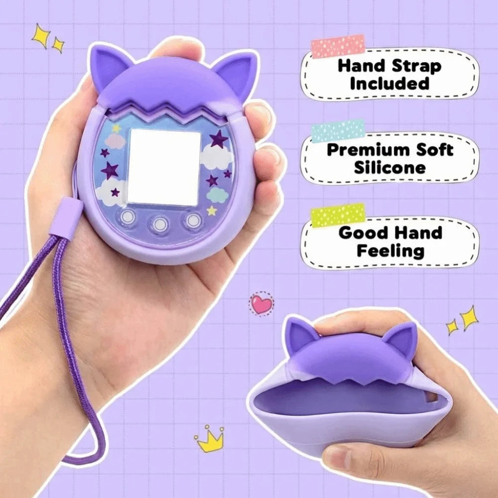 Silicone Case for Tamagotchi Pix – Non-Slip Protective Cover Virtual Pet Accessory HIP