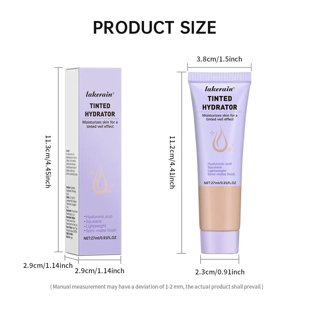 Lakerain Tinted Moisturizing Cream – Full Coverage & Hydration Tinted Moisturizing Cream HIP