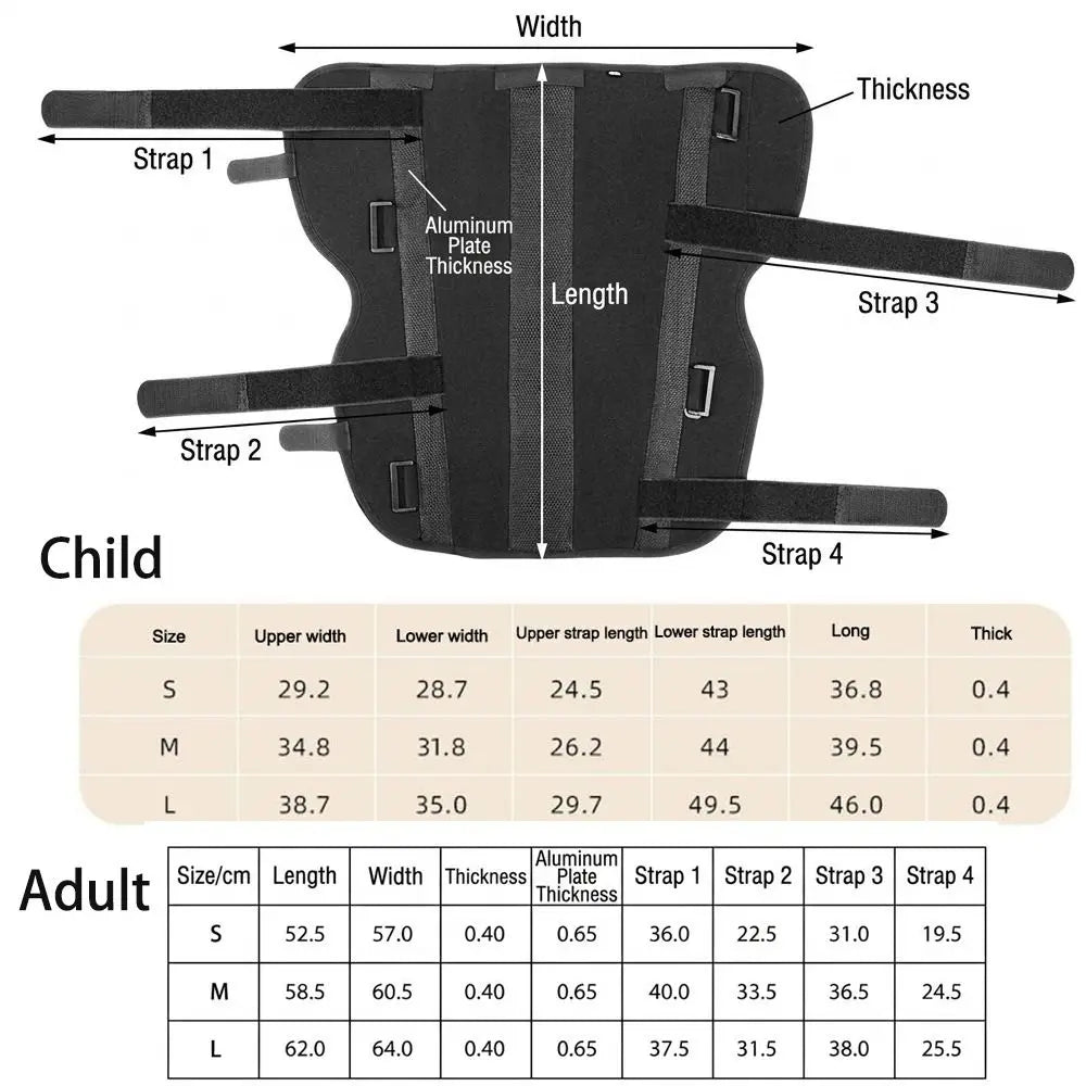 Breathable Knee Immobilizer Brace – Soft Joint Stabilizer Knee Immobilizer Brace HIP