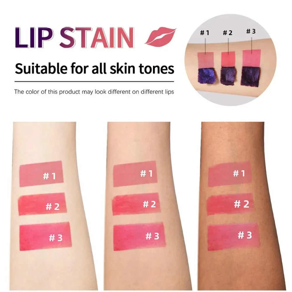 Lakerain Peel-Off Lip Stain – Matte Waterproof Lip Tint Peel-Off Lip Stain HIP