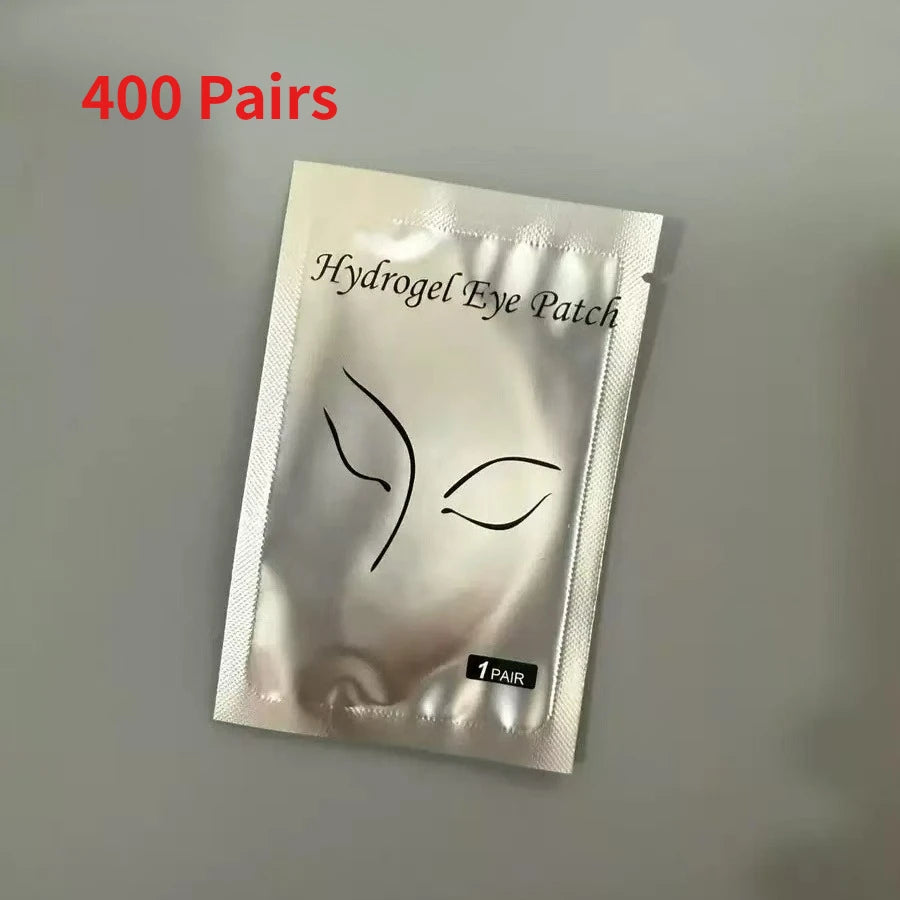 Hydrogel Under Eye Patches for Lash Extensions – 50–400 Pairs Lash Extension Eye Pads HIP C774-Sliver 400pair