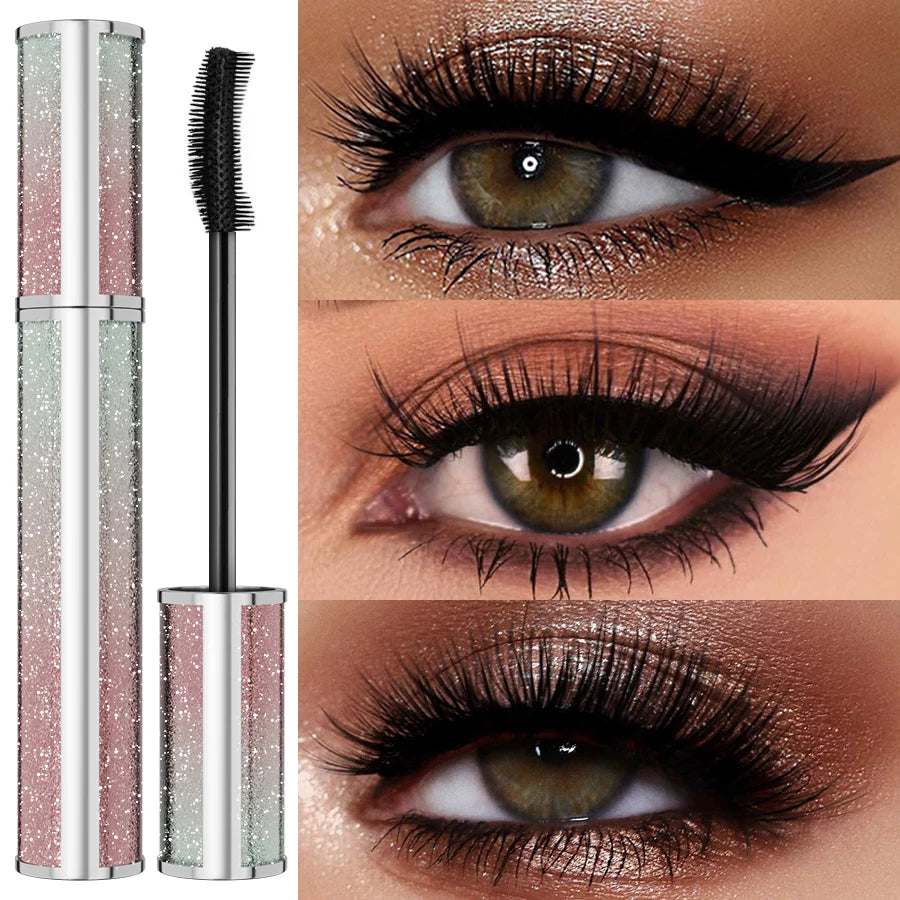 KAFURUX 4D Black Waterproof Mascara – Lengthening & Volume Waterproof Mascara HIP