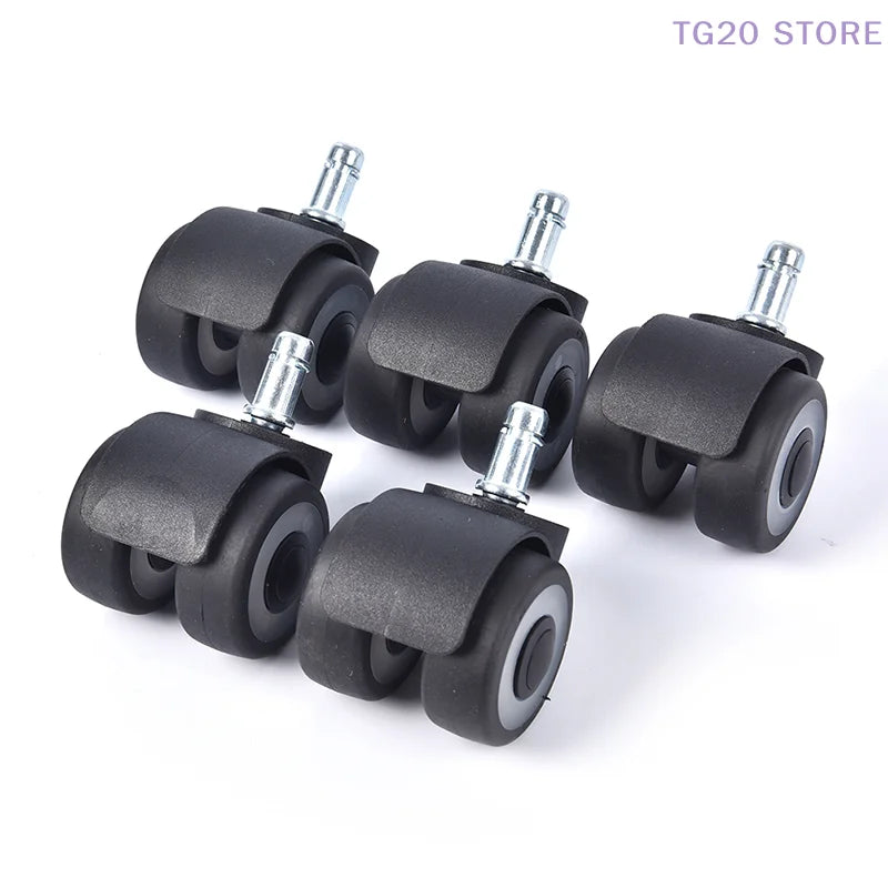 Universal Quiet Office Chair Replacement Caster Wheel – Rubber Furniture Caster Wheel HIP