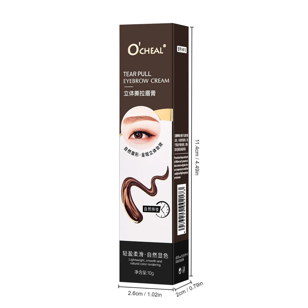 OCHEAL 3D Peel-Off Eyebrow Gel – Waterproof Long-Lasting Brows Eyebrow Styling Gel HIP