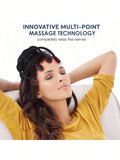 Electric Scalp Massager – 8-Frequency Vibrating Head Massager Electric Scalp Massager HIP black
