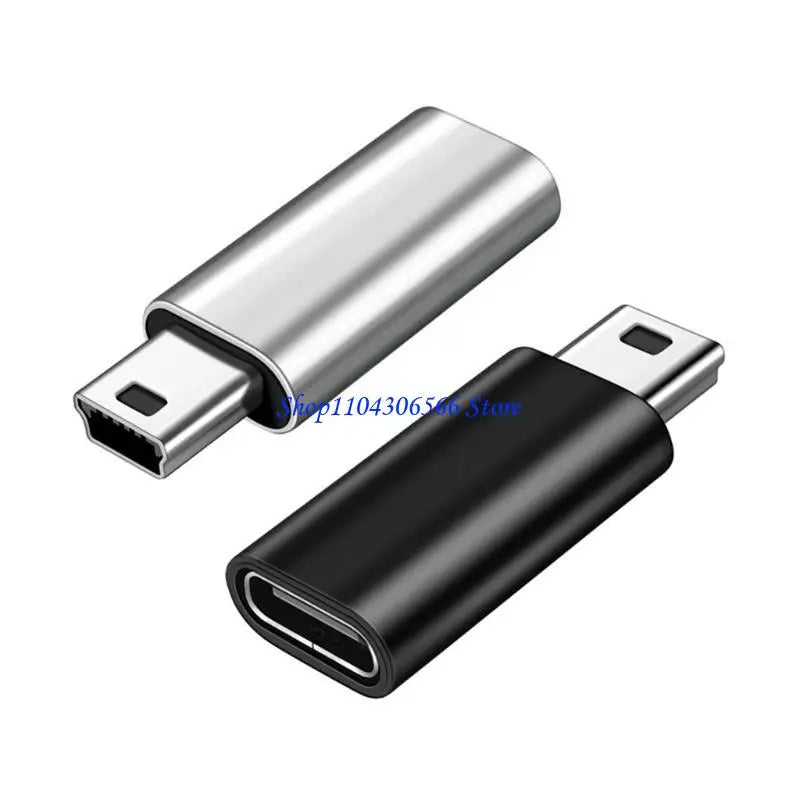 Mini USB to USB-C Adapter | 480Mbps Data Sync & Charging USB Adapter HIP