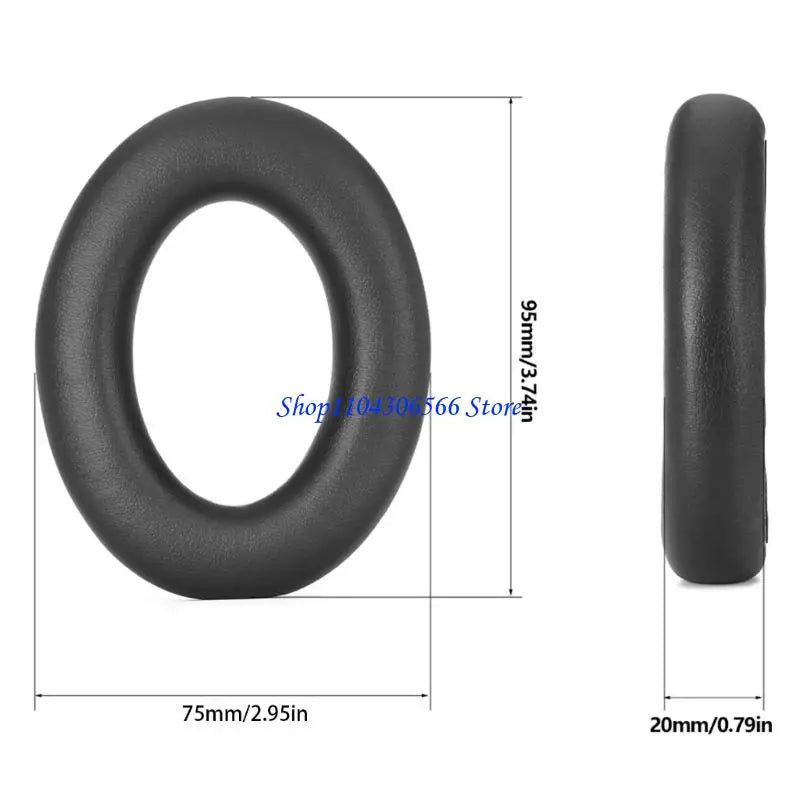 Protein Leather Ear Cushions for Accentum / Accentum+ Headphones Headphone Ear Cushions HIP