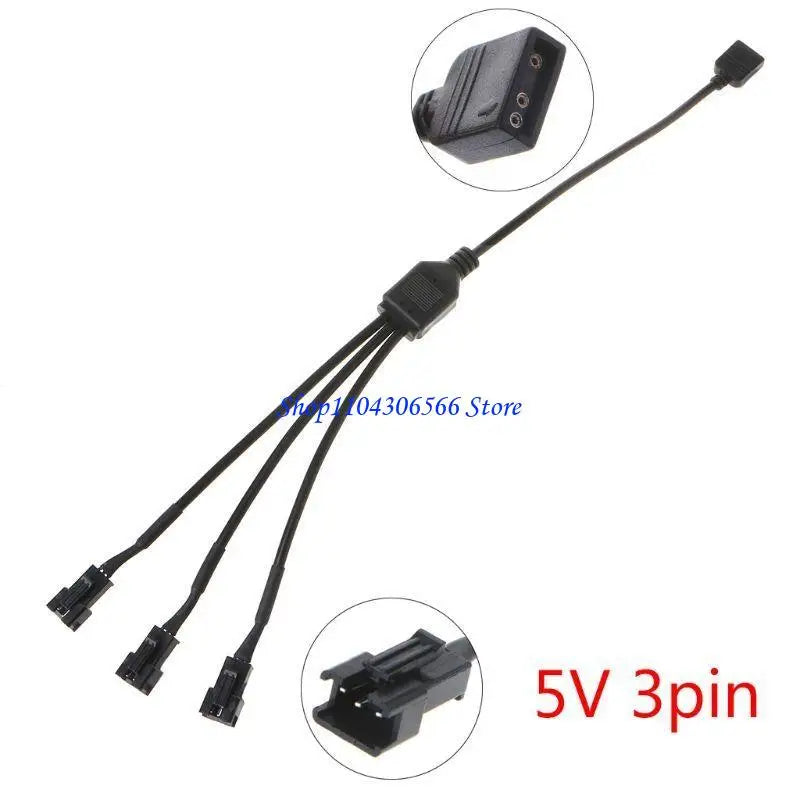 RGB & ARGB Splitter Cable – 12V 4Pin / 5V 3Pin Motherboard Hub RGB Splitter Cable HIP C China Mainland