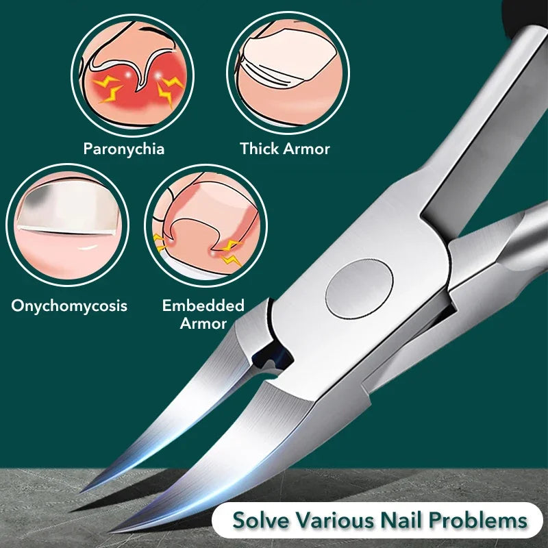 Precision Nail Clippers & Cuticle Nipper – Stainless Steel Nail Clipper Nipper HIP