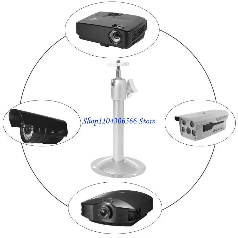 Universal Projector Ceiling & Wall Mount Bracket – 360° Rotation Projector Mount Bracket HIP