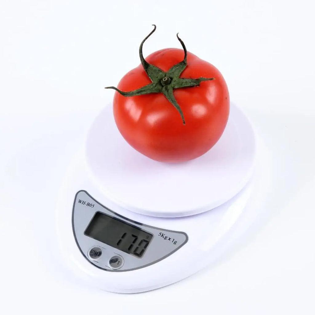 5kg Digital Kitchen Scale – LED Display, Tare & Multi-Unit Digital Kitchen Scale HIP