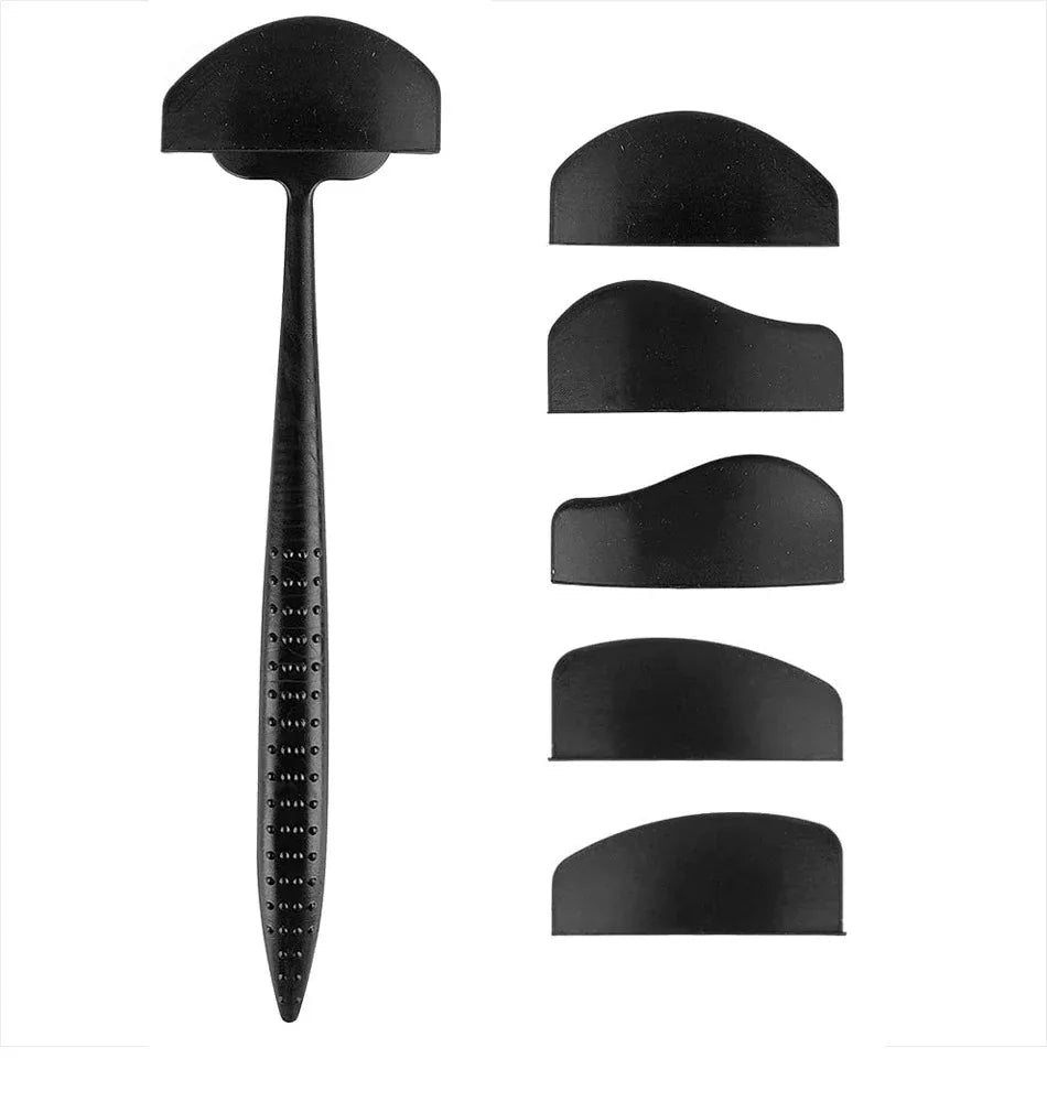 6-in-1 Eye Makeup Stamp Kit - Winged Eyeliner Stamp with 6 Replaceable Heads and Drying Stand, Quick-Symmetry Stencil Tool for P HIP