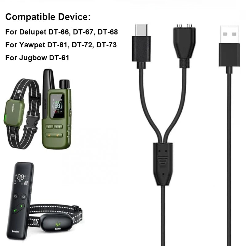 Magnetic USB Charger Cable for Dog Training Collar DT-61/66/67 Dog Collar Charger HIP