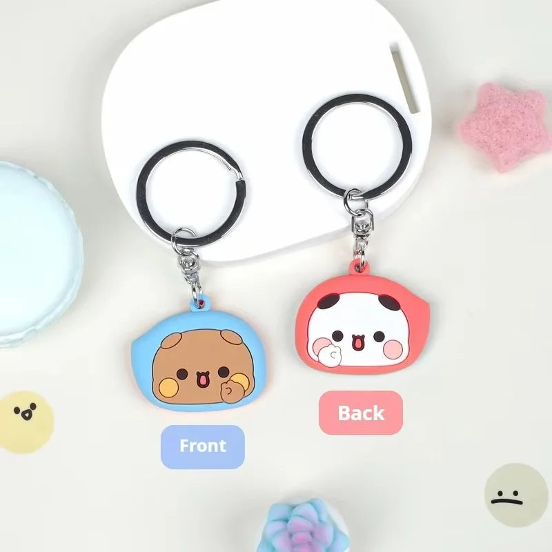 Panda Bubu & Yier Keychain – Cute Backpack Pendant Gift Character Keychain HIP