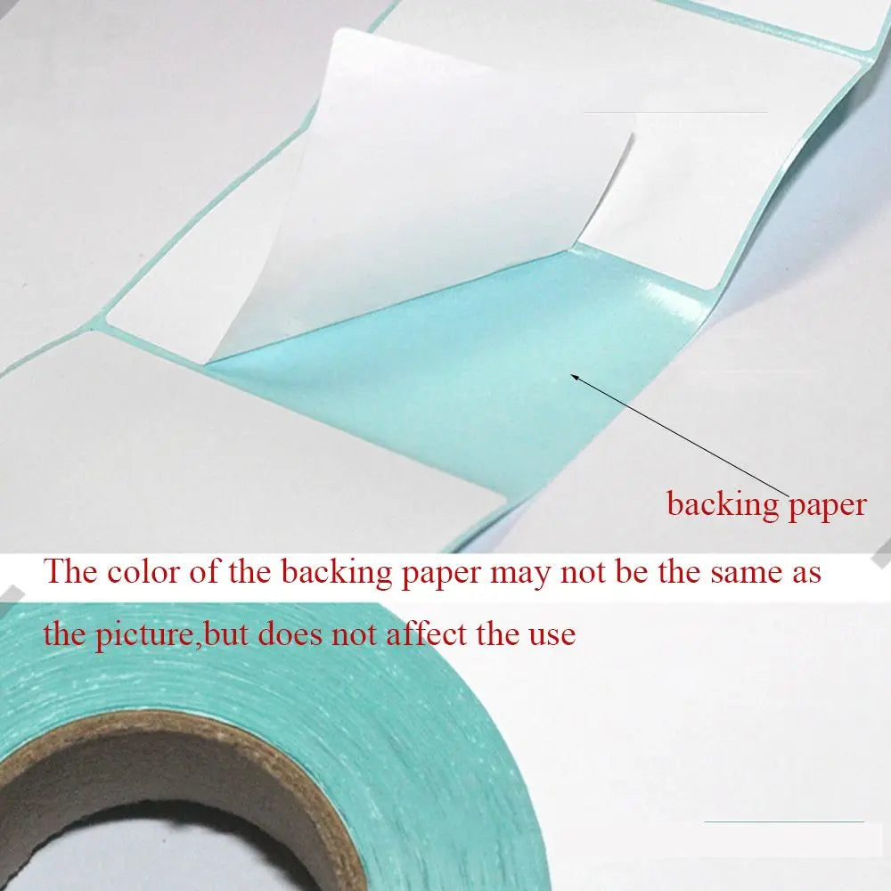 700pcs Thermal Sticker Roll – Waterproof Blank Labels Thermal Label Roll HIP