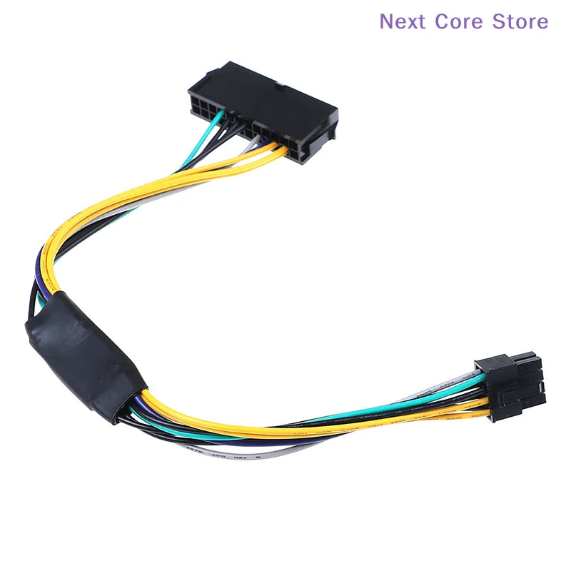 24-Pin to 8-Pin ATX Power Cable for Dell Optiplex 3020 7020 9020 ATX Power Cable HIP