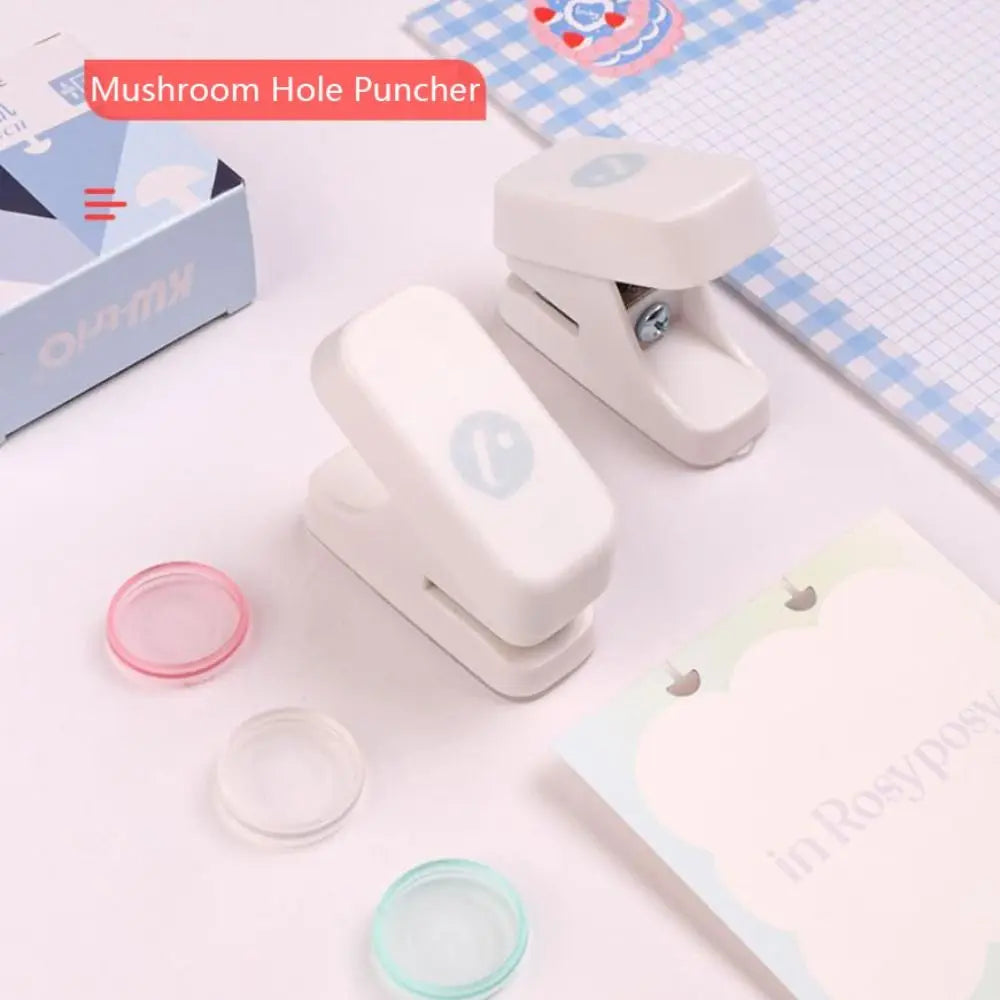Mushroom Hole Puncher – Disc Ring Binding & Scrapbooking Tool Hole Punch Tool HIP