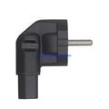 90° EU 4.8mm 2-Prong to C13 Power Adapter for Computers Power Plug Adapter HIP CN