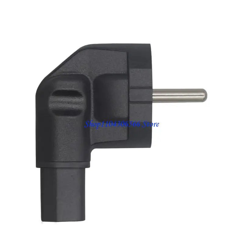 90° EU 4.8mm 2-Prong to C13 Power Adapter for Computers Power Plug Adapter HIP CN