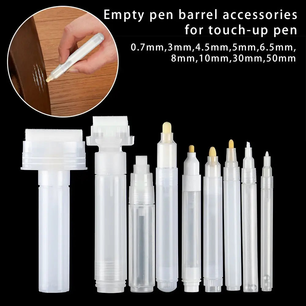 Empty Plastic Pen Barrel Tubes – Refillable Marker & Chalk Rods Pen Barrel Refill HIP