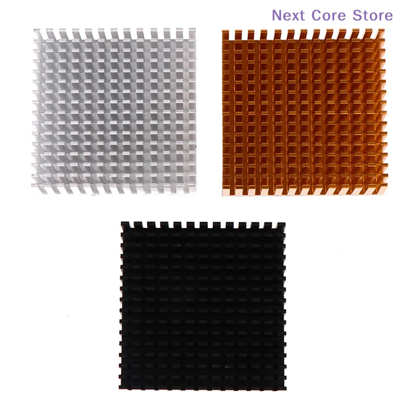 Aluminum Heatsink 50×50×15mm – CPU, IC & LED Cooler Aluminum Heatsink HIP