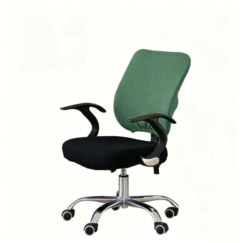 Elastic Waffle Office Chair Backrest Slipcover – Universal Fit Chair Backrest Cover HIP