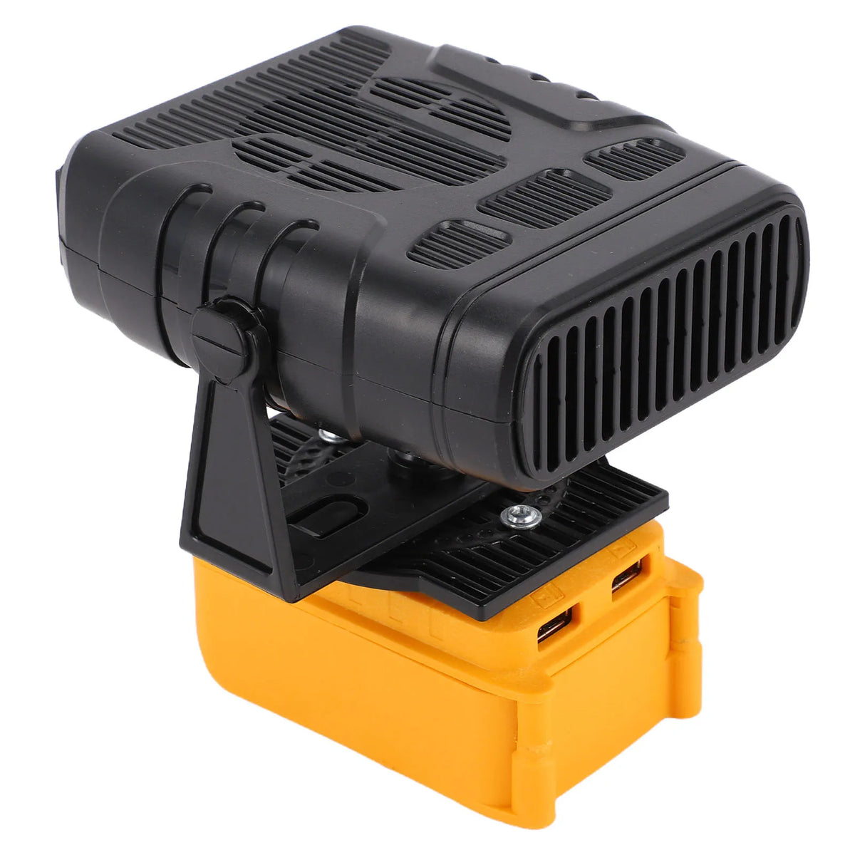 Space Heater Fit for DCB208 Li Ion Battery Smart Constant Temperature Electric Small Warmer 200W 2 Level Adjustable HIP