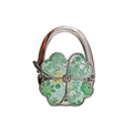 Four Leaf Clover Foldable Purse Hanger & Table Bag Hook Purse Hanger Hook HIP Green