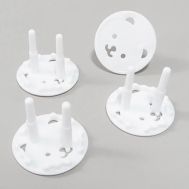 Cartoon Bear EU Outlet Plug Covers – Baby Safety 5/10 Pack Baby Safety Cover HIP