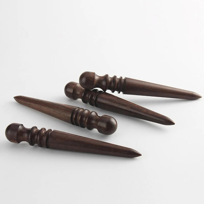 Wood Leather Edge Burnisher – DIY Leathercraft Sanding Tool Leather Burnishing Tool HIP onesize