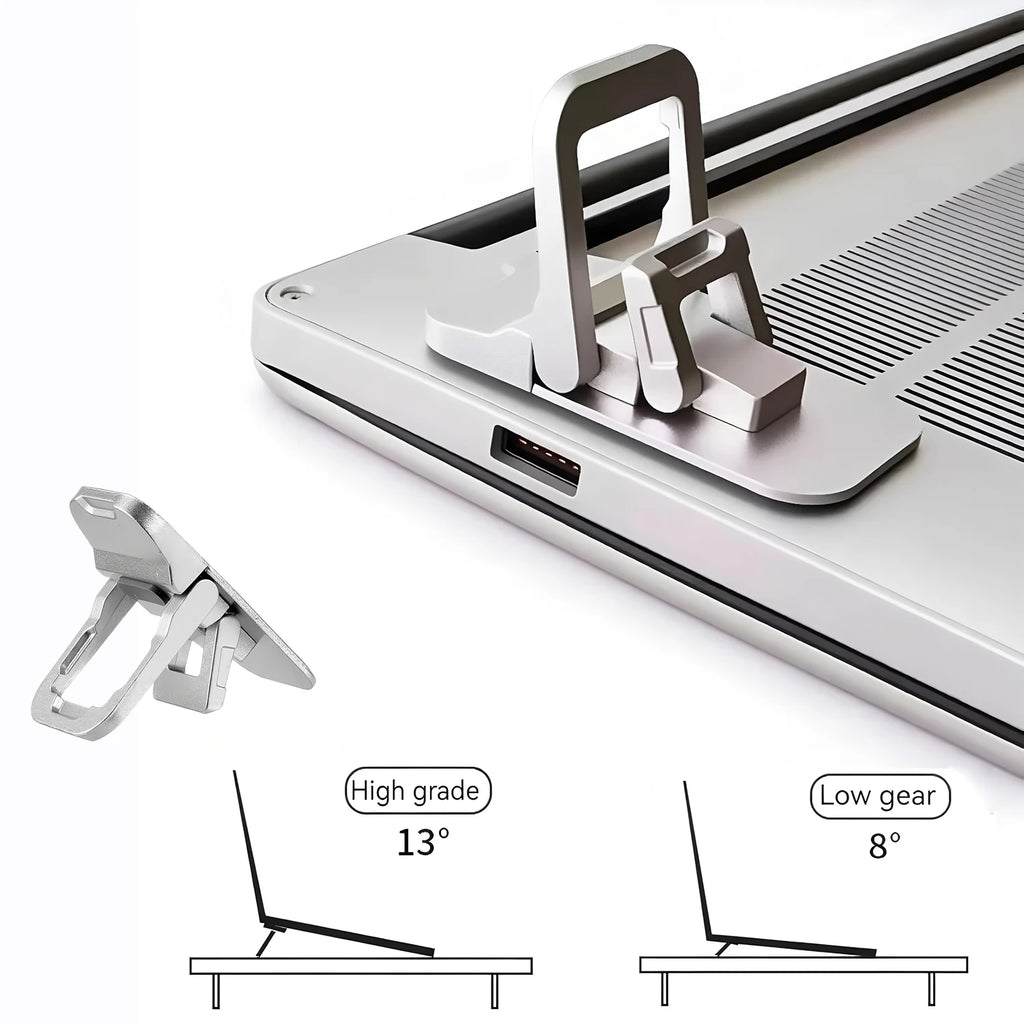 2-Pack Mini Foldable Laptop Stand – Adhesive Keyboard Riser Laptop Stand HIP