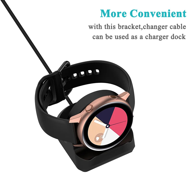 USB Charging Dock for Samsung Galaxy Watch 4/3/Active 2 & 1 Smartwatch Charging Dock HIP