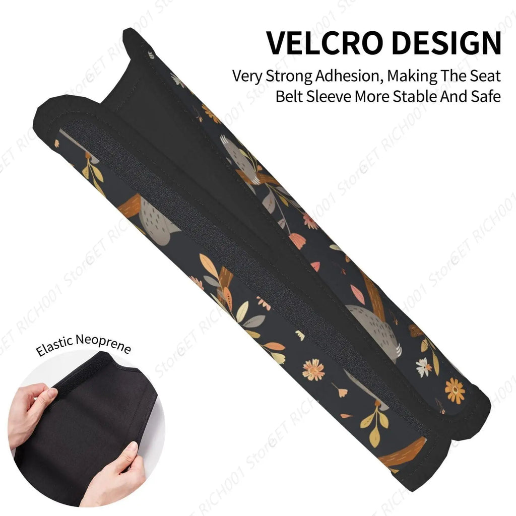 Cute Sloth Seatbelt Strap Cover Pads – Car Truck SUV Seatbelt Strap Cover HIP