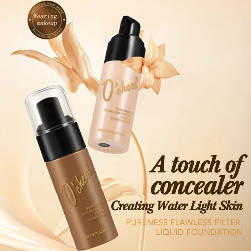 OCHEAL Full Coverage Liquid Foundation & Concealer BB Cream Liquid Foundation BB Cream HIP