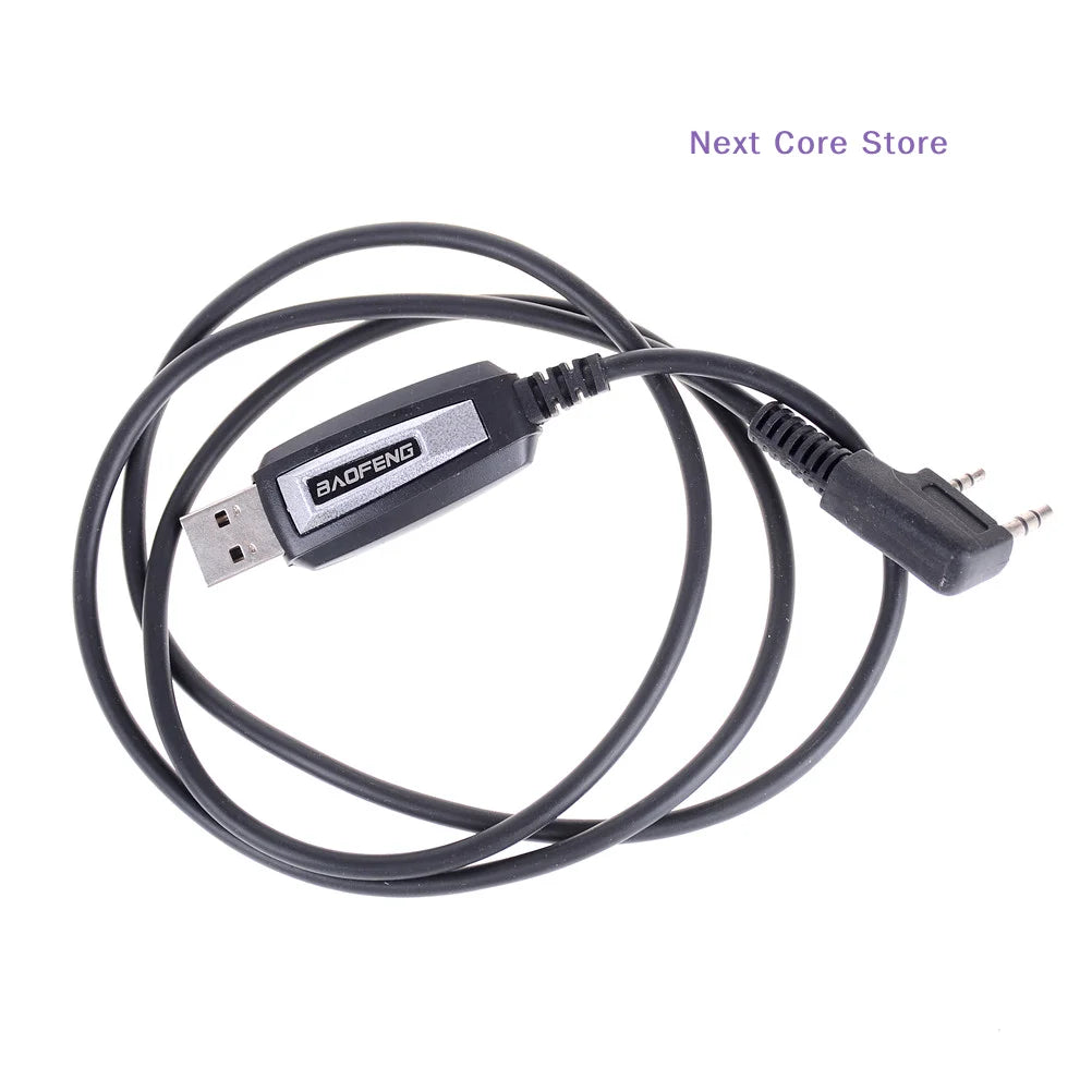 USB 2-Pin Programming Cable & CD for UV-5R BF-888S Radios Radio Programming Cable HIP
