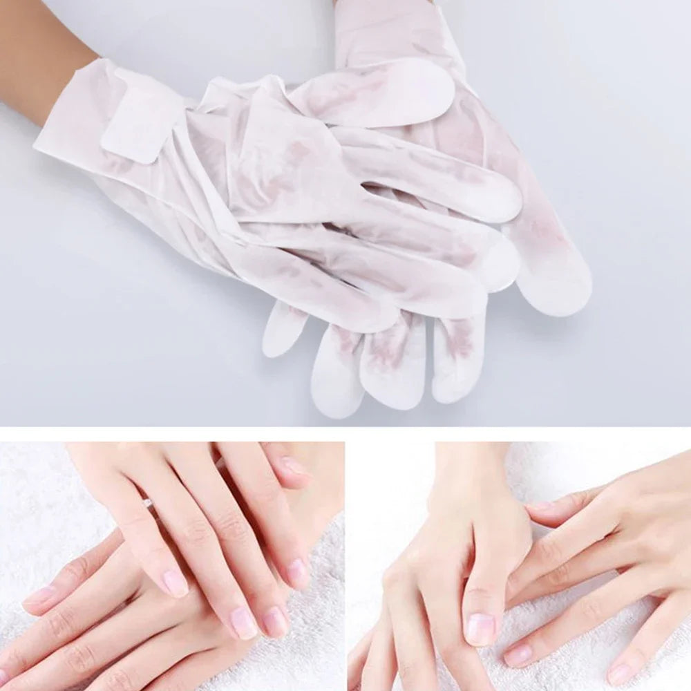 5 Pairs Goat Milk Hand Mask – Moisturizing & Exfoliating Hand Mask Treatment HIP