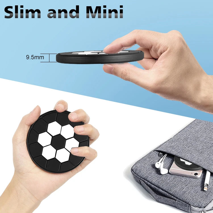15W Fast Wireless Charger Pad – Qi, Type-C, iPhone & Samsung Wireless Charging Pad HIP