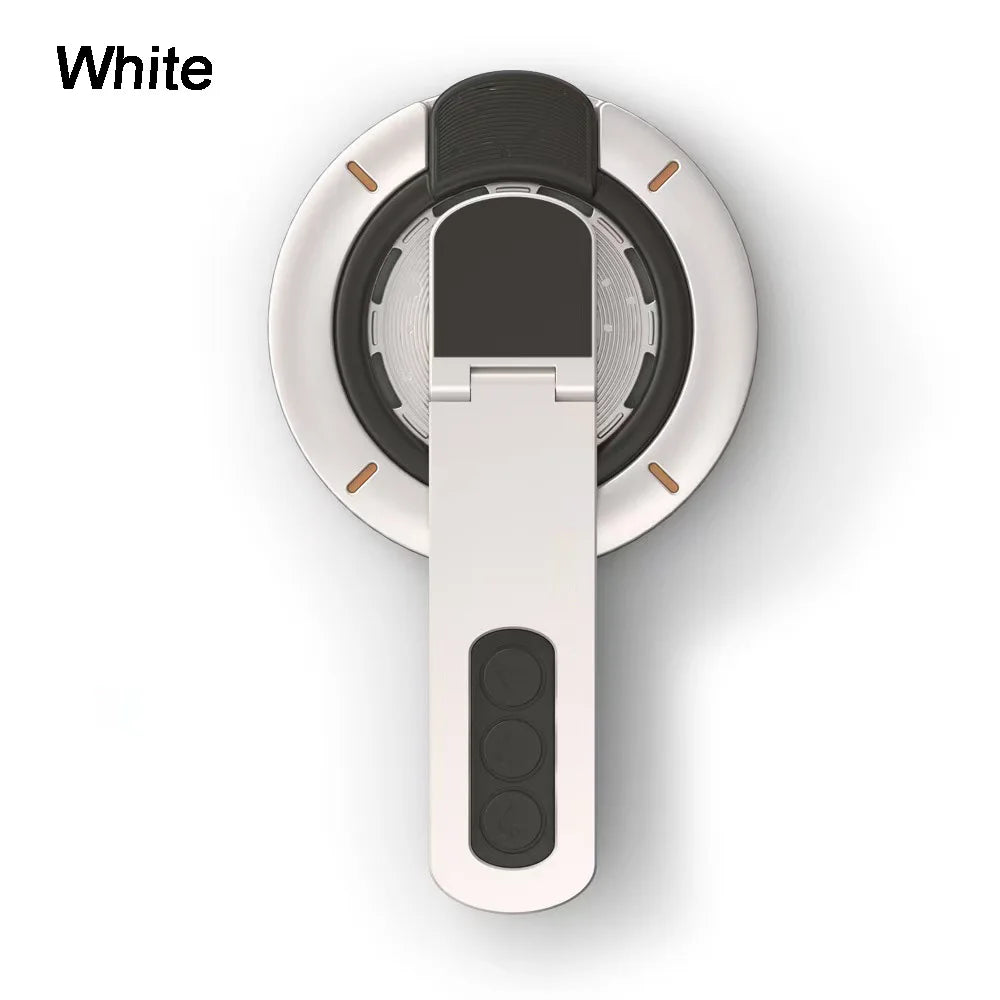 360° Rotating Phone Grip Ring Stand & Magnetic Kickstand Phone Grip Stand HIP WHITE
