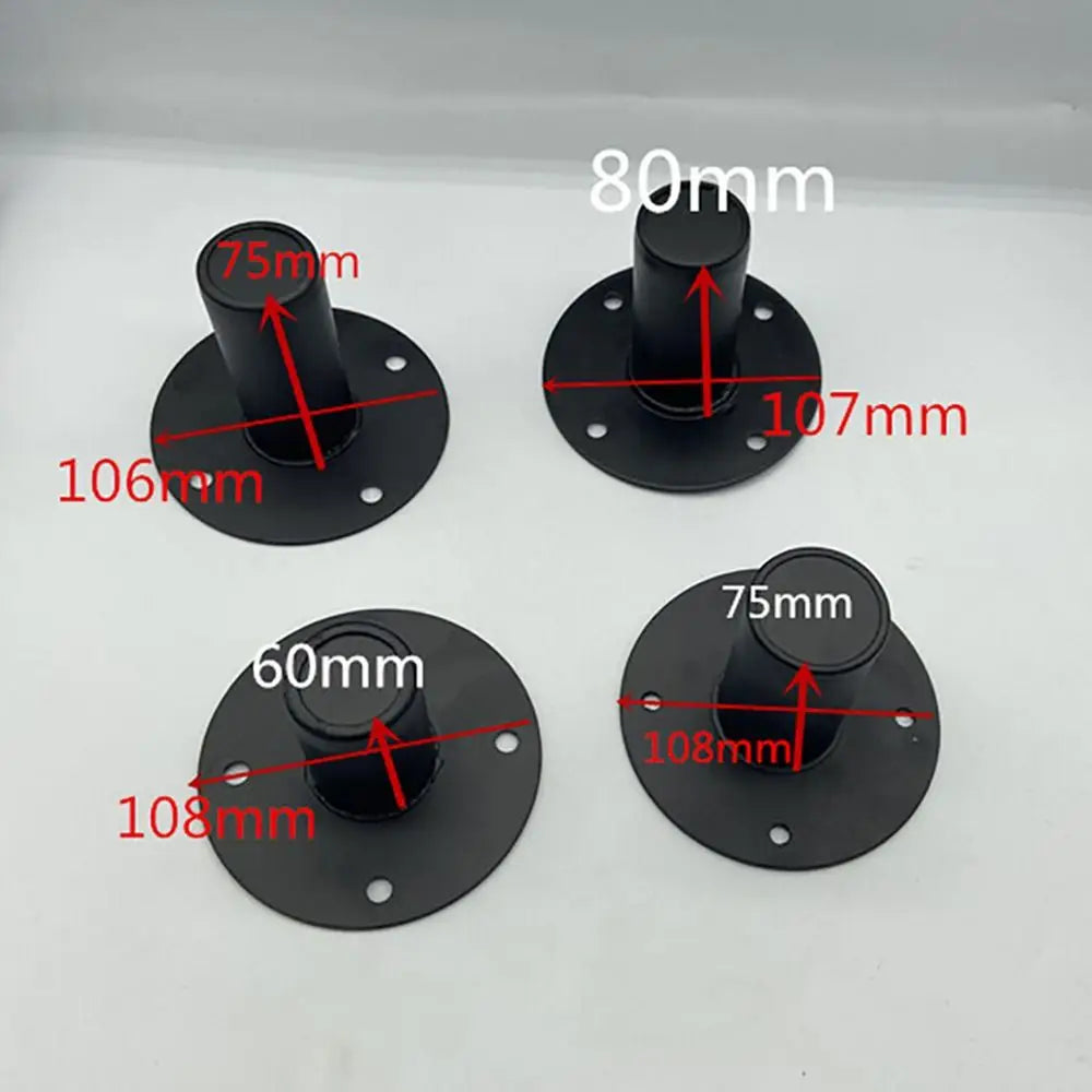 Metal Speaker Stand Base Tray with Screw Holes – Pro Mount Speaker Mount Stand HIP