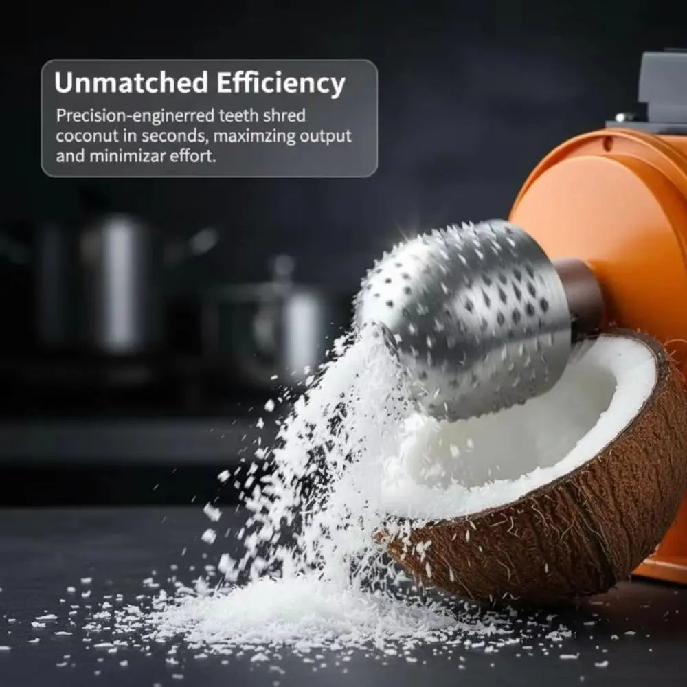 Heavy-Duty Stainless Steel Electric Coconut Grater Machine Head Coconut Grater Blade HIP