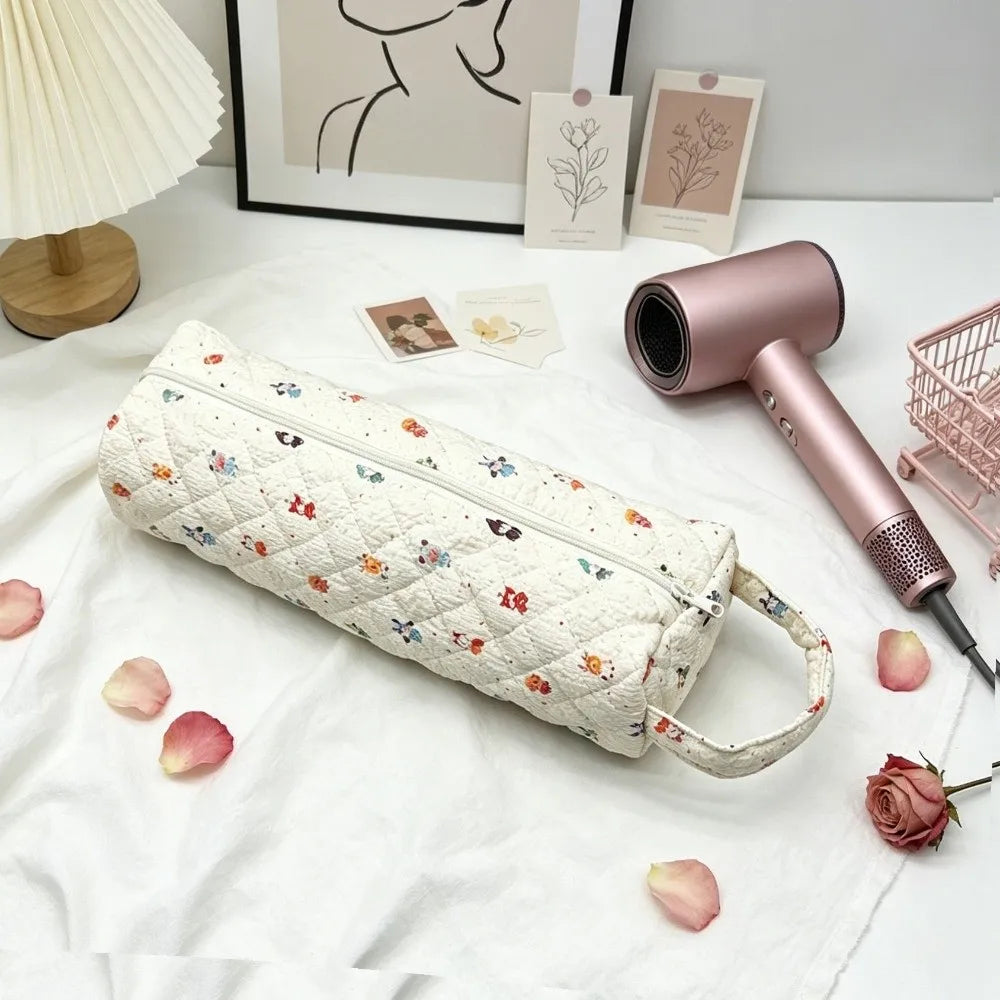 Quilted Hair Dryer Storage Bag – Dustproof, Large Capacity Hair Tool Storage Bag HIP Style 3