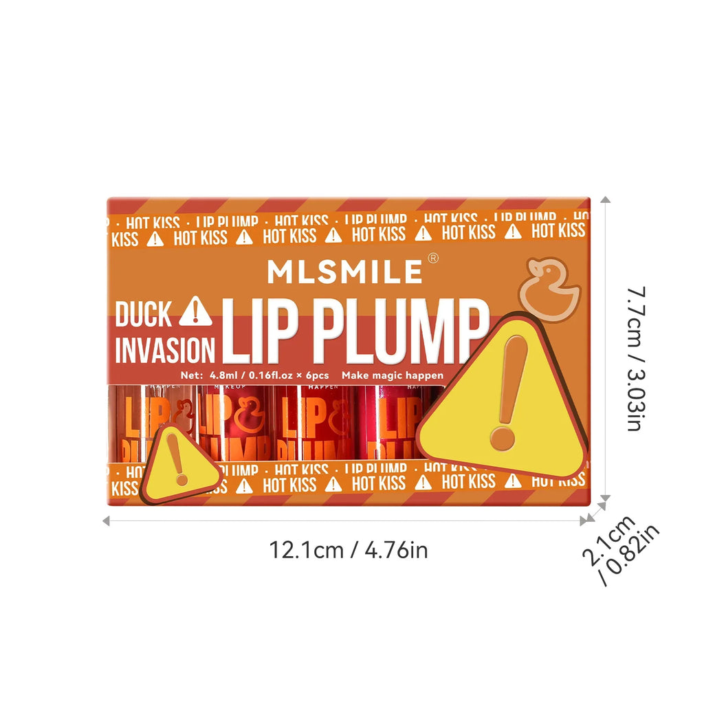 MLSMILE Plumping Lip Gloss Set – Mirror Shine, Fruit Scent Lip Gloss Set HIP