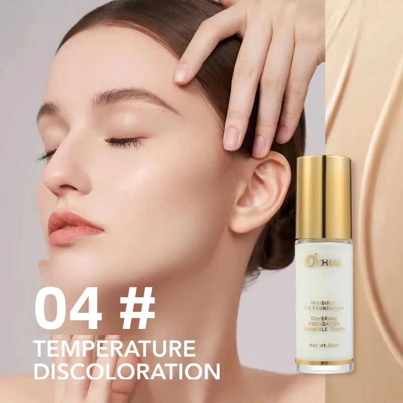 OCHEAL Temperature-Changing Liquid Foundation | Full Coverage Liquid Foundation HIP