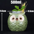 500ml Owl Tiki Mug – Ceramic Porcelain Beer & Wine Cup Ceramic Tiki Mug HIP 1pcs 500ml 401-500ml