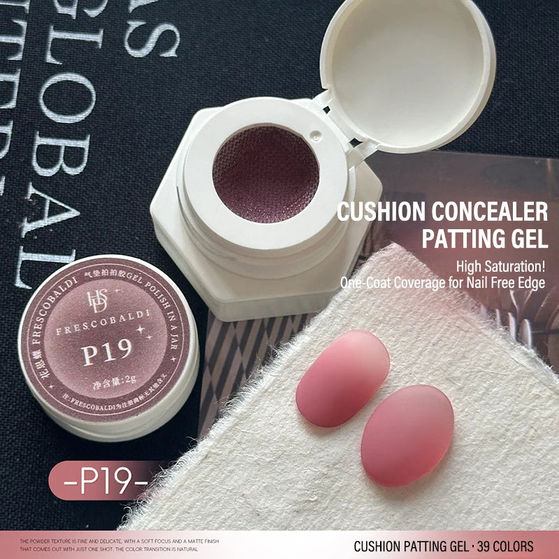 1Pc 39 Colors Nail Air Cushion Patting Gel High Saturation Long-Lasting Solid Color Gradient Shading For DIY Nail Salon ﻿Tools HIP 19