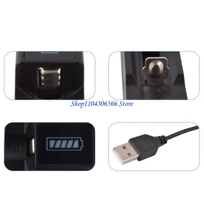 USB Battery Charging Dock for 3.7V Lithium – Smart & Portable Battery Charger Dock HIP