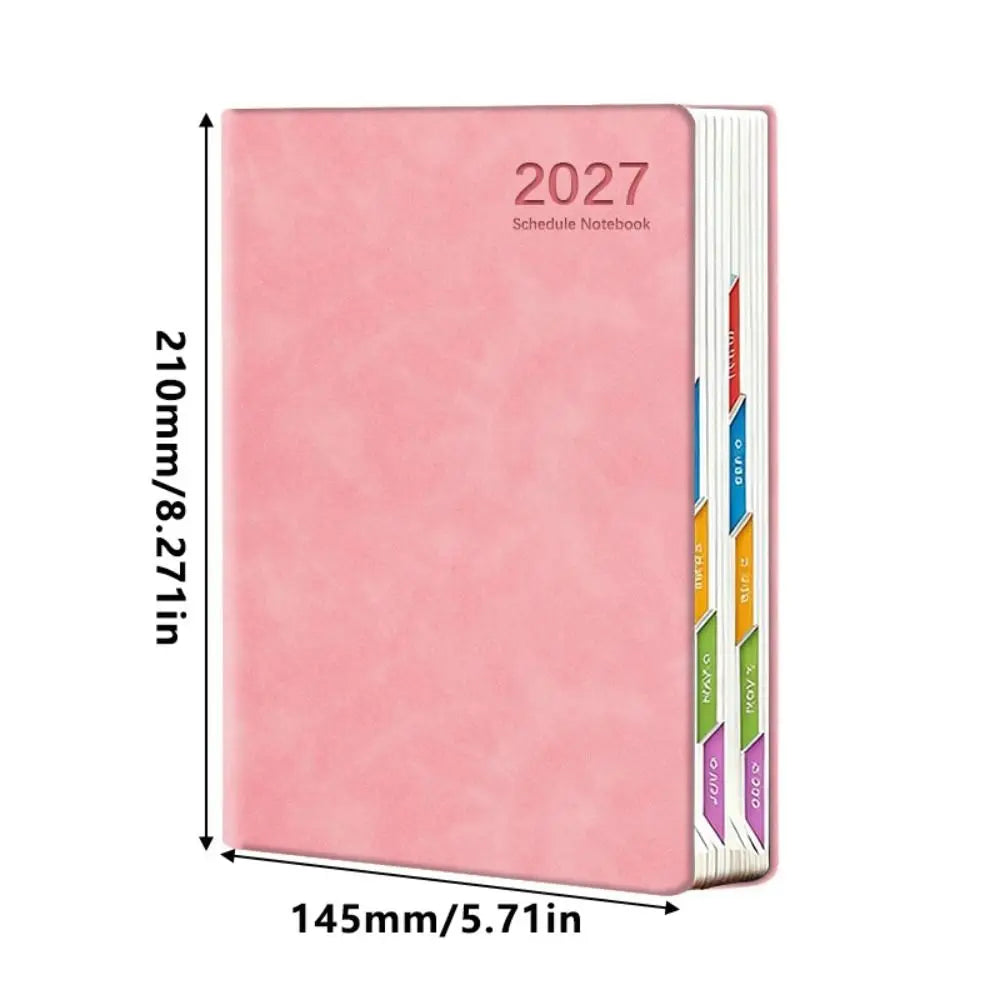 A5 2027 Daily Planner – Weekly & Monthly Schedule Notebook Daily Planner Notebook HIP
